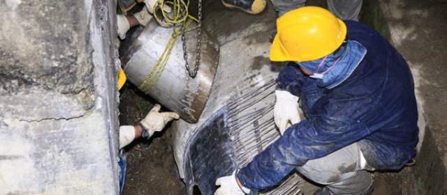 Corte de agua no generó problemas para los usuarios | Sin incidentes se logró el empalme del sistema de bombeo para el nuevo tanque de almacenamiento de agua. FOTO CORTESÍA