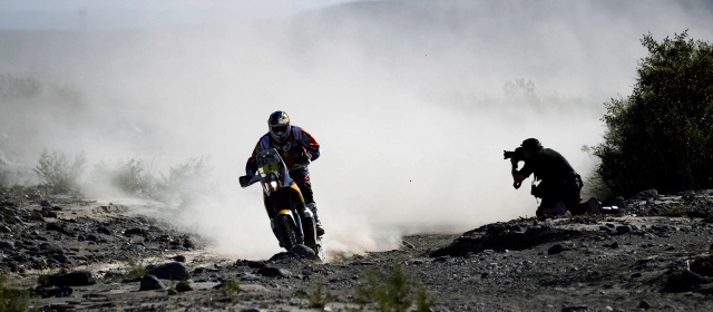 Este viernes la sexta etapa ofrecerá 338 kilómetros cronometrados para las motos entre Tucumán y Salta. FOTO AFP