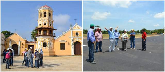 Mompox, con una nueva cara y estrenando pista de aterrizaje | Desde 2011 se iniciaron las obras para recuperar el centro histórico de Mompox, por parte del Ministerio de Cultura. FOTOS CORTESÍA