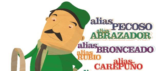 A los investigadores les dice más el alias que el nombre del delincuente | ILUSTRACIÓN MORPHART