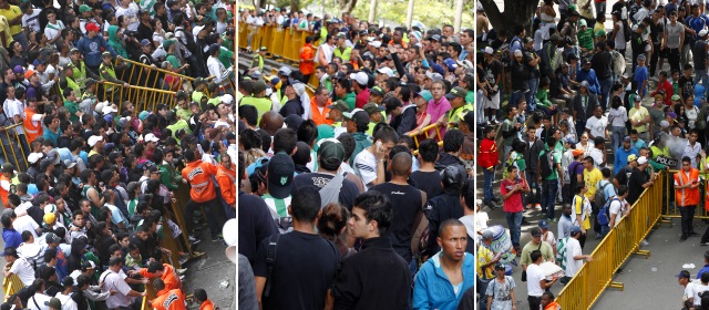 Fervor verdolaga agotó boletería | FOTOS JAIME PÉREZ