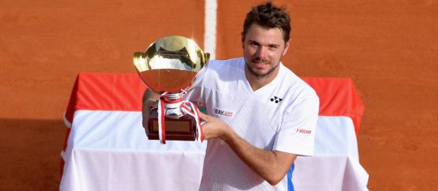 Montecarlo coronó a Stanislas | La princesa Charlene y el príncipe Alberto de Mónaco durante la premiación del torneo de Montecarlo, donde el duelo de suizos favoreció a Stanislas Wawrinka sobre Roger Federer. FOTO REUTERS