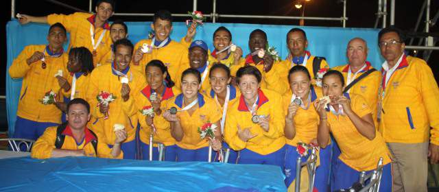 Colombia lleva 11 medallas en los Bolivarianos de Playa |