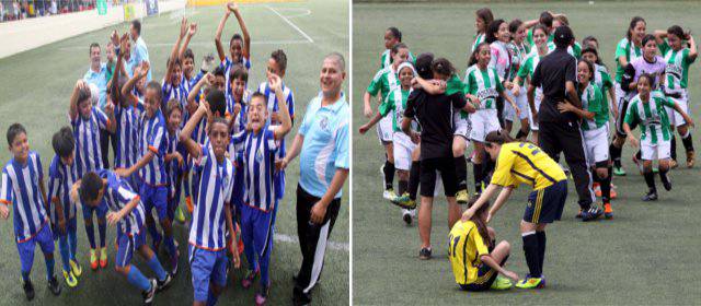 Arco Zaragoza y Nacional fueron los reyes de la Copa Directv | Arco Zaragoza ganó en masculino y Nacional en femenino. FOTO MANUEL SALDARRIAGA