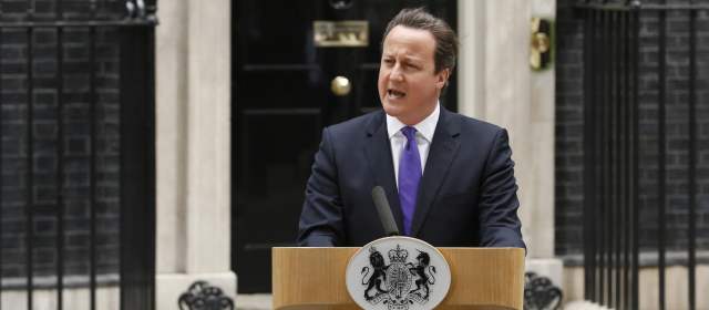 David Cameron, primer ministro de Reino Unido. FOTO REUTERS