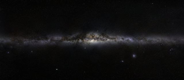 Foto cortesía Imagen del plano de nuestra galaxia y varias galaxias cercanas.