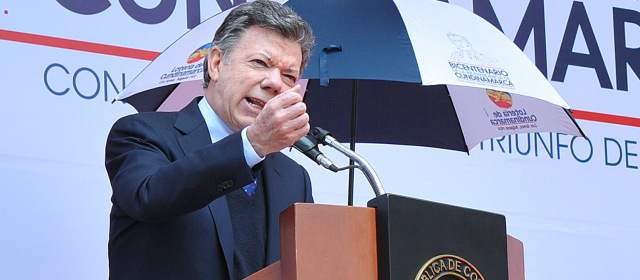 "Nunca voy a permitir que me impongan las zonas de reserva campesina": Santos |