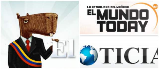 Noticias que parodian la realidad