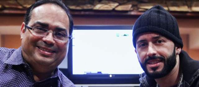 Yandel graba su primer tema de salsa con Gilberto Santa Rosa |