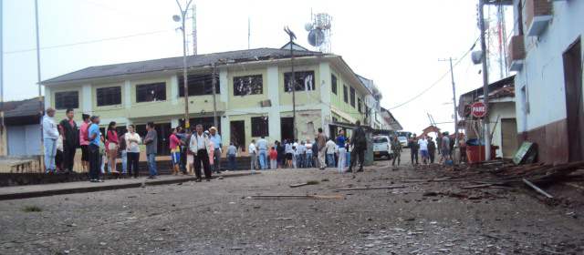 Explotó carro bomba en estación de policía en el Cauca |