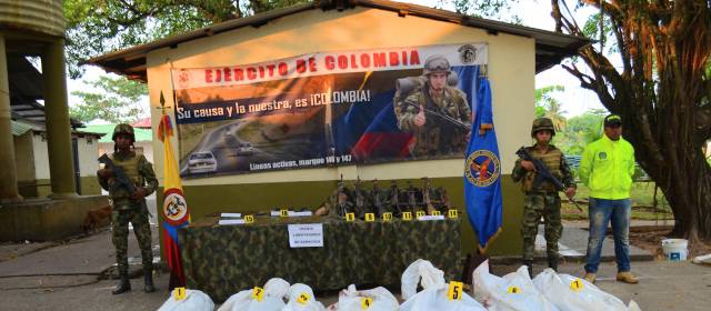 Mueren siete presuntos integrantes de "los Urabeños" en Zaragoza | Foto: cortesía