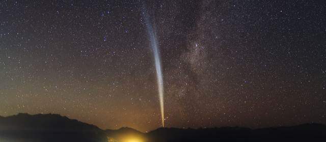 Cometa del siglo se juega la suerte