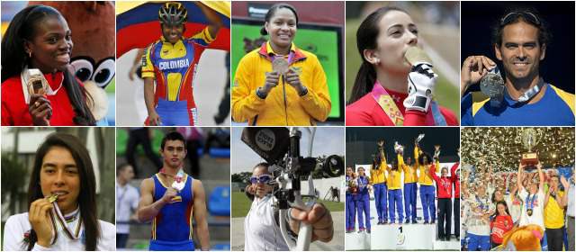 Este fue el año de la consagración | Todos los honores del deporte colombiano fueron para la gran atleta Caterine Ibargüen, la reina del atletismo. FOTO HERNÁN VANEGAS