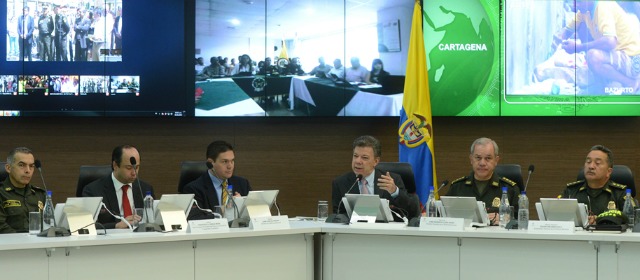 Menos ollas de vicio, pero falta más en seguridad ciudadana | El Presidente realizó una conferencia de prensa simultánea con las ciudades en las que se intervinieron las ollas para presentar los resultados. FOTO CORTESÍA PRESIDENCIA