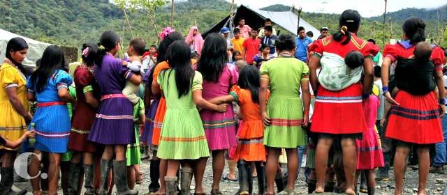 Mesa de diálogos abre sus puertas a participación de los indígenas | Una de las propuestas de las comunidades indígenas se basa en el respeto po»r sus territorios ancestrales. FOTO JAIME PÉREZ
