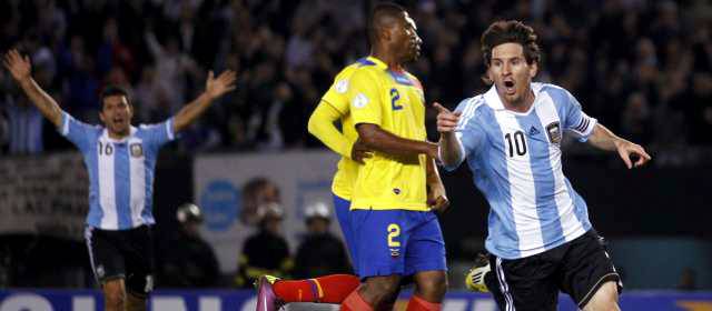 Argentina dictó cátedra Monumental | FOTO REUTERS