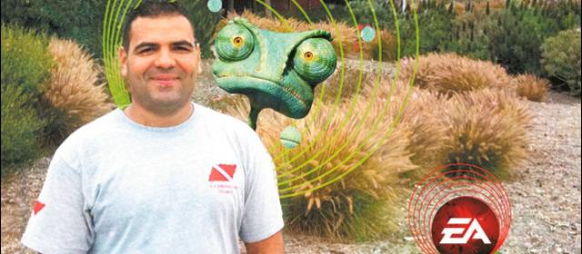 Alejo está en las grandes ligas de los videojuegos | Integrarse con gente de todos en la sede de EA, en California, fue clave para quedarse allí. FOTO CORTESÍA INTERVENCIÓN CAMILA MONTEJO