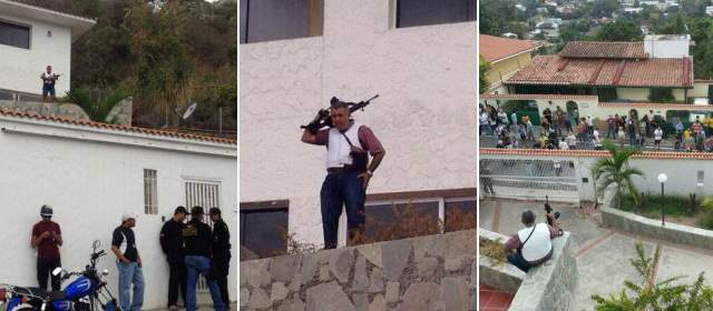 Tras "ataques", el general Vivas se atrinchera en su casa de Caracas |