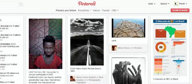 Pinterest alcanzó una valoración de 2.500 millones de dólares