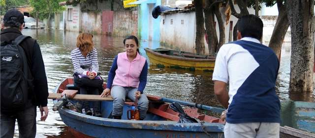 Impacto de inundación en Paraguay refleja el cambio climático | FOTO AFP
