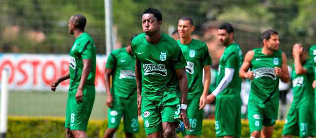 Medellín siente aire de Copa | Así, con esa fuerza y energía que se le nota a Óscar Murillo, Nacional deberá enfrentar su debut en Copa. FOTO JUAN ANTONIO SÁNCHEZ