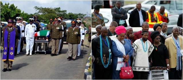 Mandela regresa al pueblo de su infancia y se despide de su gente | Dos tipos de funeral se vieron, el de Estado y el más cercano, de sus allegados. FOTOS REUTERS