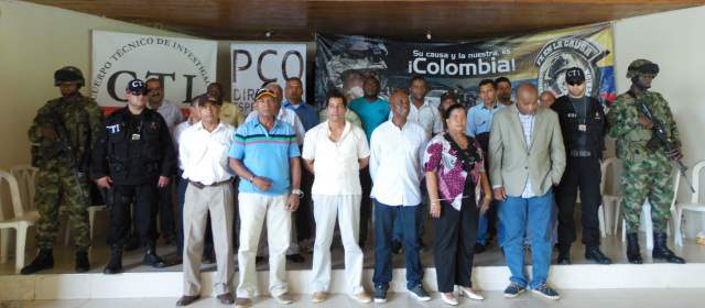 Piden libertad para los 32 políticos capturados en Urabá |