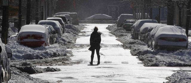 Tormenta de nieve en la costa este de E.U. deja por lo menos diez muertos | Foto Reuters