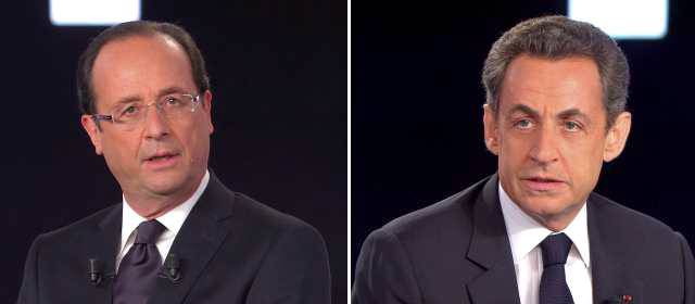 Sarkozy y Hollande protagonizaron candente debate en Francia | FOTO REUTERS