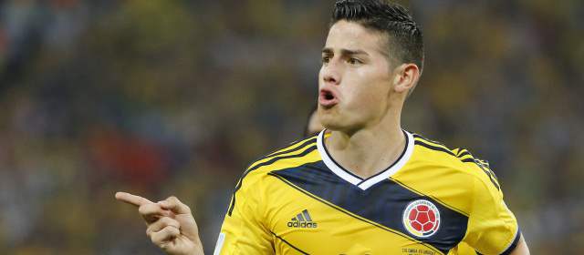 James Rodríguez es el segundo mejor jugador del Mundial | Foto: Juan Antonio Sánchez, enviado especial Fortaleza, Brasil