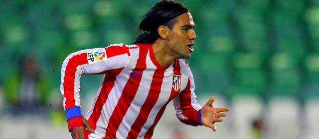 Simeone prepara el derbi copero ante el Getafe con Falcao incluido | FOTO ARCHIVO