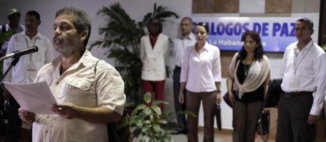 Delegación de paz de las Farc niega vínculos con Miguel Beltrán |