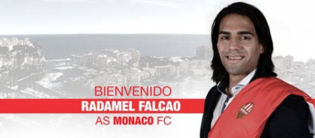 El Mónaco le da la bienvenida al colombiano Falcao García |