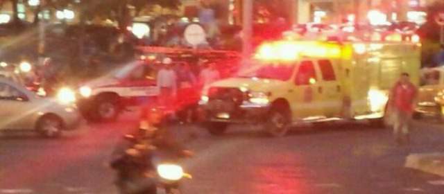 Agente de tránsito fue atropellado por un vehículo en La Frontera | FOTO @AF_SARMIENTO