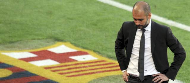 Guardiola anunció este viernes su adiós al Barcelona. Foto Reuters | Guardiola anunció este viernes su adiós al Barcelona. Foto Reuters.