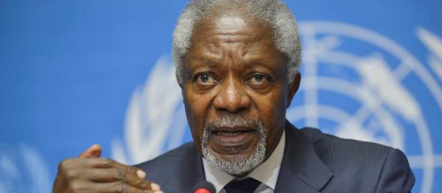 Kofi Annan pidió "consecuencias" ante la violación del plan de paz en Siria |