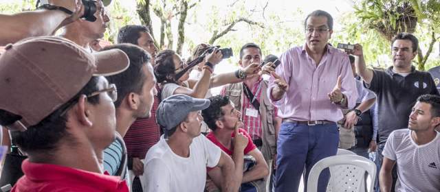 En Catatumbo dicen sí a diálogo con el Gobierno | FOTO CORTESIA MINISTERIO DEL INTERIOR Y JUSTICIA
