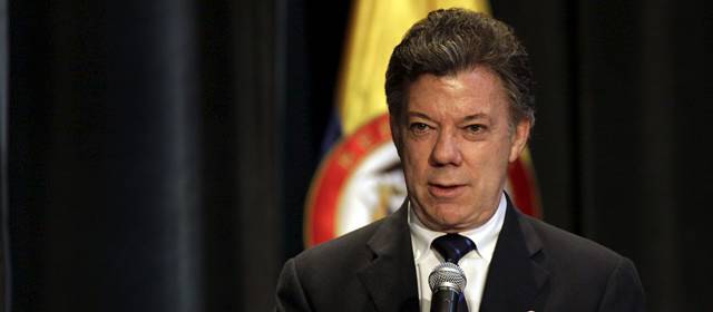 Esquema de seguridad del presidente Santos fue reforzado |