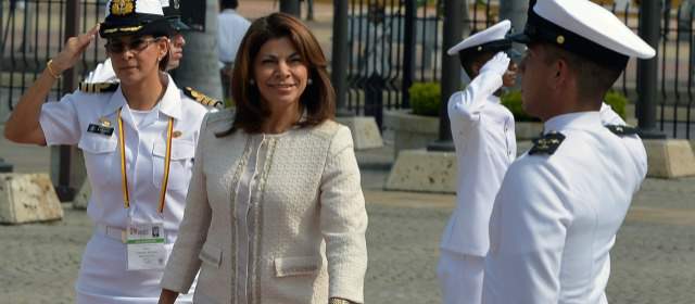 Costa Rica será el próximo socio y aliado del Grupo | La presidenta de Costa Rica, Laura Chinchilla. FOTO CORTESÍA