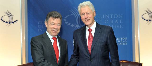 Bill Clinton destacó acercamiento entre el Gobierno y las Farc | El expresidente Bill Clinton consideró acertado que la instalación de los diálogos se haga en Oslo, Noruega.