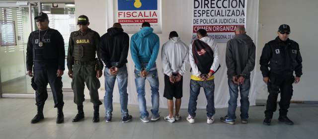 Capturan a cinco presuntos integrantes de la Odín "la Unión" |