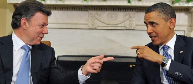 "Triunfo de Obama es una buena noticia para Colombia": presidente Santos |