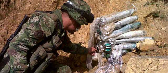 Ejército descubre 10 rockets de las Farc en El Tambo |