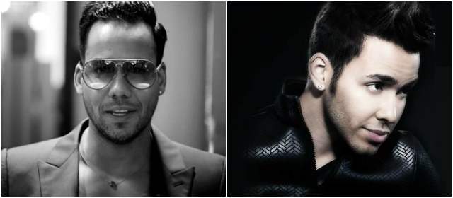 Romeo Santos y Prince Royce. Fotos cortesía