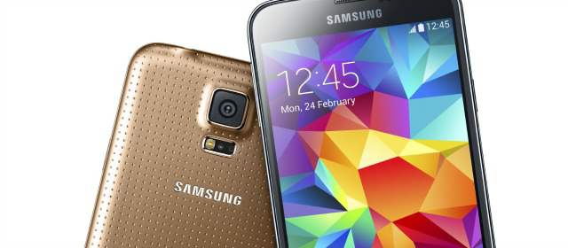 Samsung Galaxy S5 vuelve al origen | El Galaxy S5 llega en dorado FOTO CORTESÍA