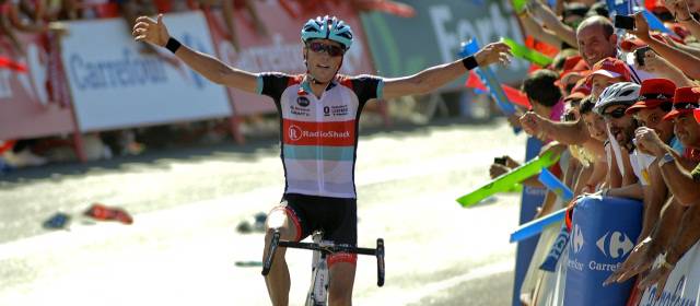 Rigoberto Urán fue cuarto en la tercera etapa de la Vuelta a España |