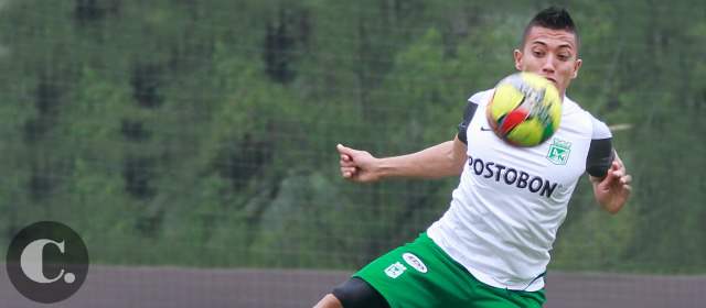 Nacional... ¡es hoy o nunca! | Fernando Uribe, de pocas presentaciones en el torneo local, es una alternativa hoy en Rosario ante el Newell"s. FOTO RÓBINSON SÁENZ