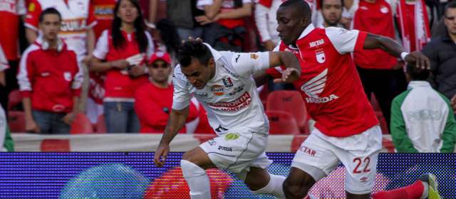 Once Caldas ganó y asustó a Santa Fe, pero quedó eliminado |