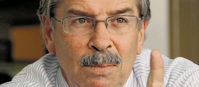 Fabio Saldarriaga, presidente de la Junta de Andi, defiende la postura del gremio. FOTO JAIME PÉREZ