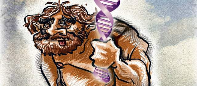Genes de los Neandertales aún afectan nuestra salud | ILUSTRACIÓN ESTEBAN PARÍS